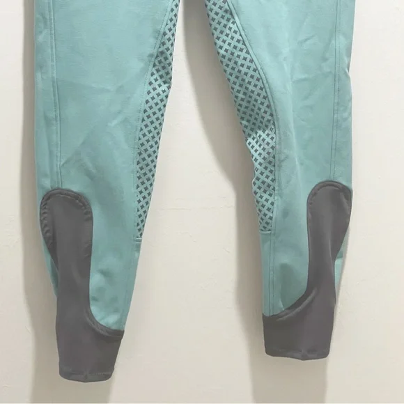 SMARTPAK Women’s Sea Foam Green Equine Breeches Dressage Esquestrian Size 30R - Picture 6 of 9